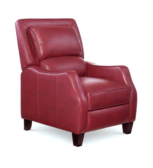 Plow & Hearth Chairs & Rockers Indoor Living Duncan Vegan Leather Recliner - Brown