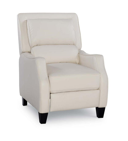 Plow & Hearth Chairs & Rockers Indoor Living Duncan Vegan Leather Recliner - Brown