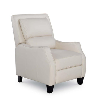 Plow & Hearth Chairs & Rockers Indoor Living Duncan Vegan Leather Recliner - Brown