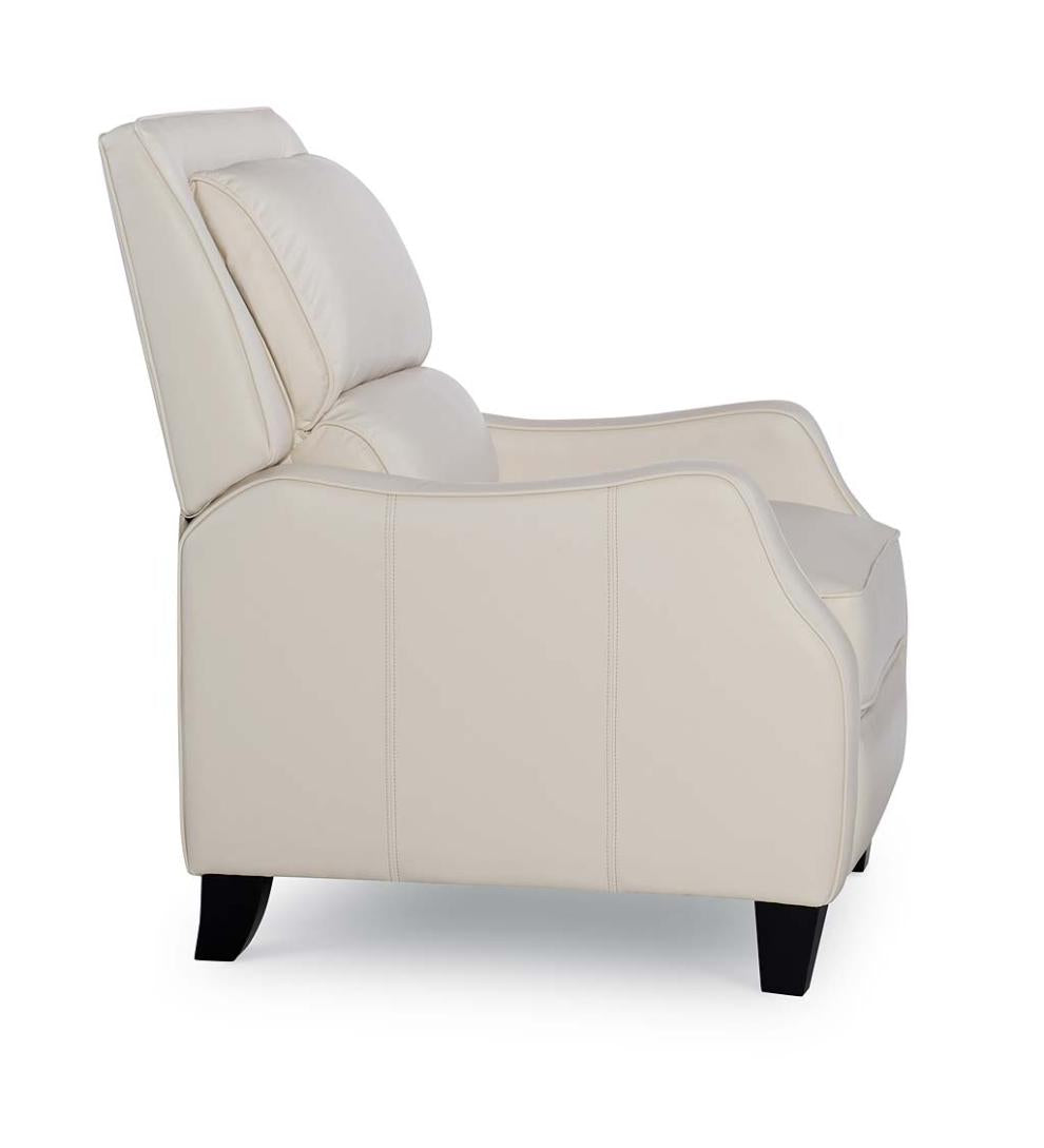 Plow & Hearth Chairs & Rockers Indoor Living Duncan Vegan Leather Recliner - Brown