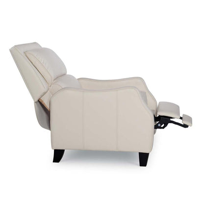 Plow & Hearth Chairs & Rockers Indoor Living Duncan Vegan Leather Recliner - Brown