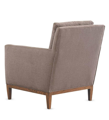 Plow & Hearth Chairs & Rockers Indoor Living Eco-Friendly Handmade Upholstered Studio Chair, Made In Usa - Brussels Linen