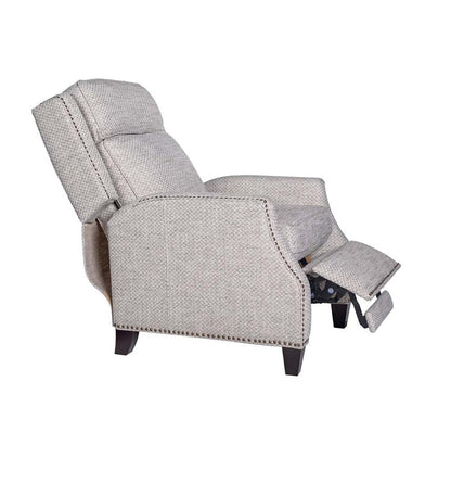 Plow & Hearth Chairs & Rockers Indoor Living Lexington Hidden Recliner Arm Chair With Lumbar Support - Jovan Earth