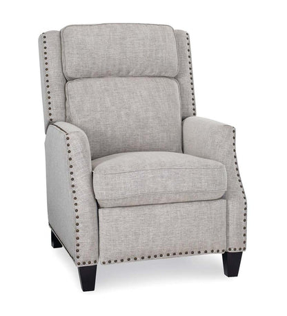 Plow & Hearth Chairs & Rockers Indoor Living Lexington Hidden Recliner Arm Chair With Lumbar Support - Jovan Earth