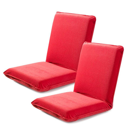 Plow & Hearth Chairs & Rockers Indoor Living Multiangle Floor Chair With Adjustable Back