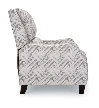 Plow & Hearth Chairs & Rockers Indoor Living Timothy Linen Recliner Arm Chair - Grey