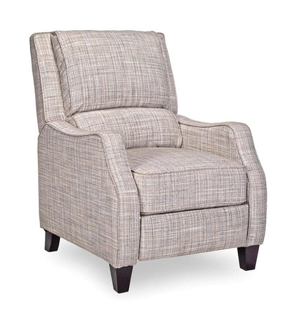 Plow & Hearth Chairs & Rockers Indoor Living Timothy Linen Recliner Arm Chair - Grey