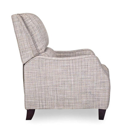 Plow & Hearth Chairs & Rockers Indoor Living Timothy Linen Recliner Arm Chair - Grey