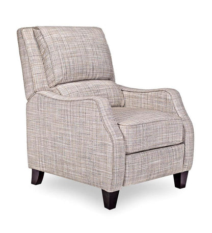 Plow & Hearth Chairs & Rockers Indoor Living Timothy Linen Recliner Arm Chair - Grey