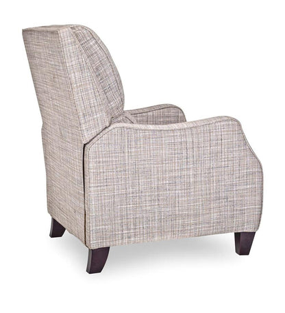 Plow & Hearth Chairs & Rockers Indoor Living Timothy Linen Recliner Arm Chair - Grey