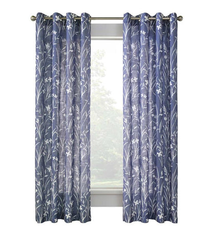 Plow & Hearth Curtain Panels Indoor Living Buckingham Grommet Curtain Panel