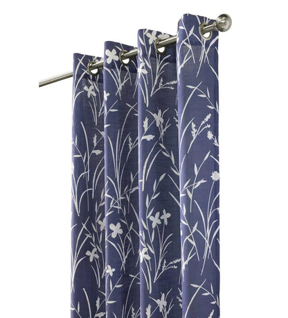 Plow & Hearth Curtain Panels Indoor Living Buckingham Grommet Curtain Panel