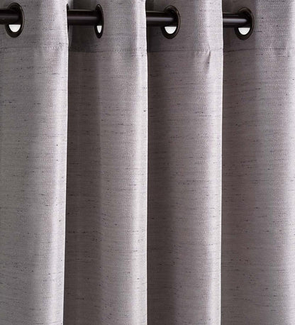 Plow & Hearth Curtain Panels Indoor Living Grasscloth Outdoor Curtain Panel With Grommet Top