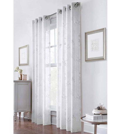 Plow & Hearth Curtain Panels Indoor Living Halifax Grommet Curtain Panel