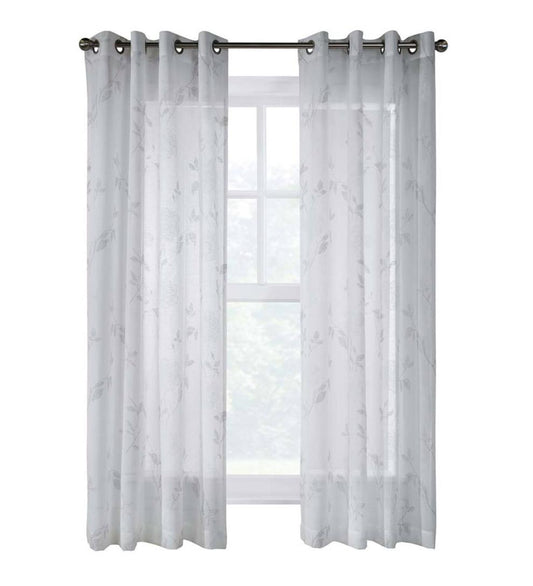 Plow & Hearth Curtain Panels Indoor Living Halifax Grommet Curtain Panel