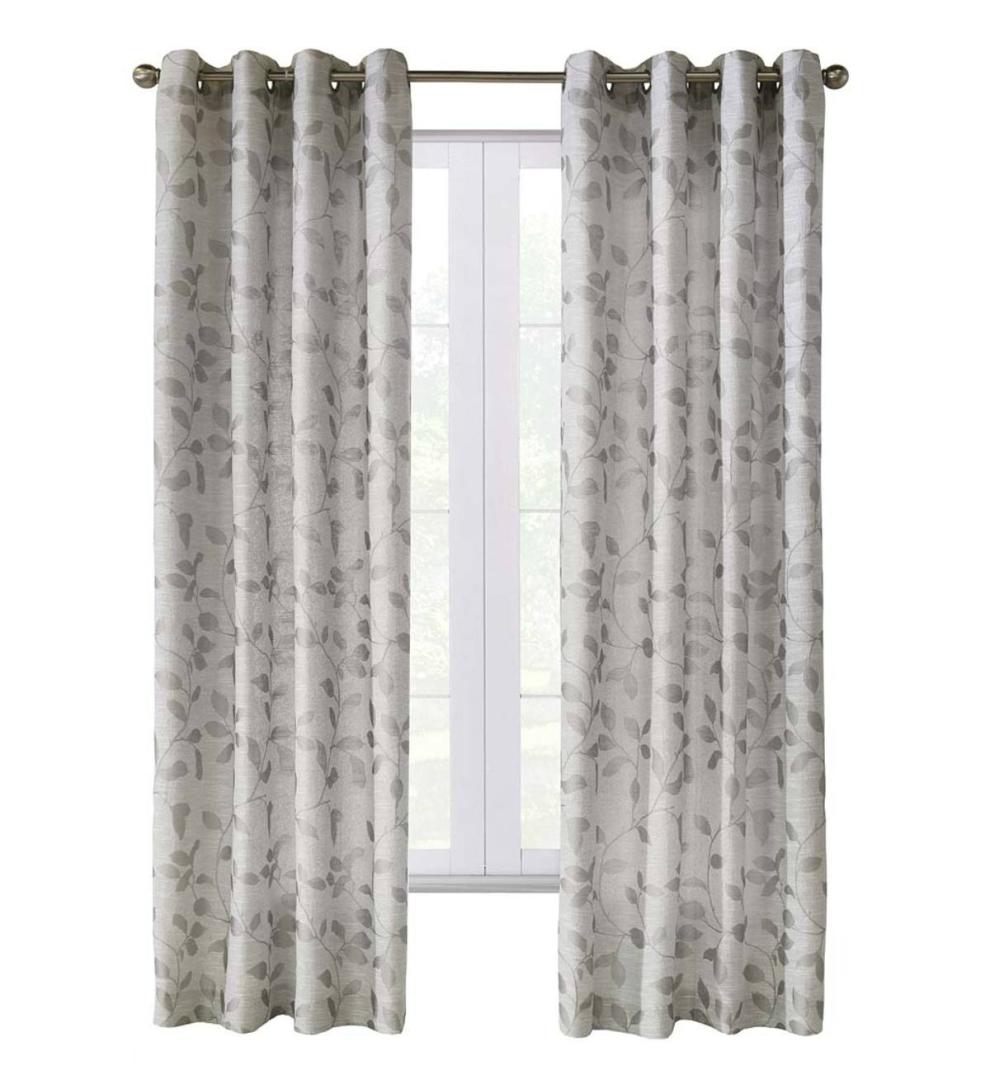 Plow & Hearth Curtain Panels Indoor Living Louisa Grommet Curtain Panel