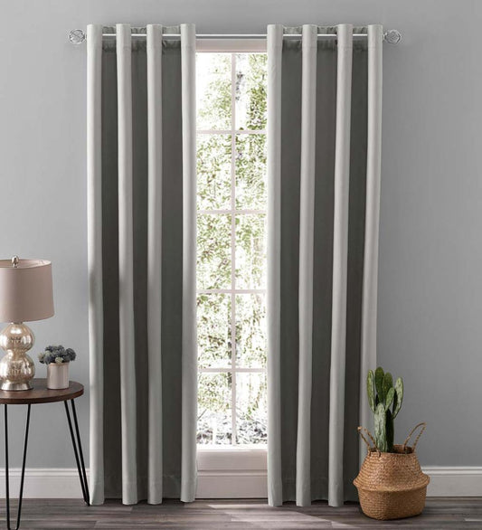 Plow & Hearth Curtain Panels Indoor Living Twilight Total Blackout Grommet Curtain Panel