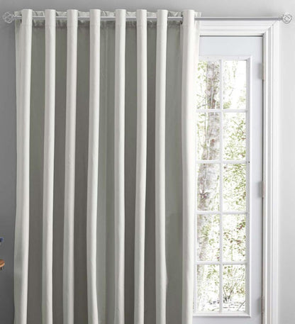 Plow & Hearth Curtain Panels Indoor Living Twilight Total Blackout Grommet Curtain Panel