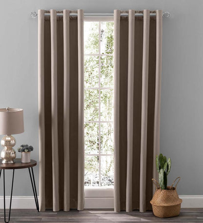 Plow & Hearth Curtain Panels Indoor Living Twilight Total Blackout Grommet Curtain Panel