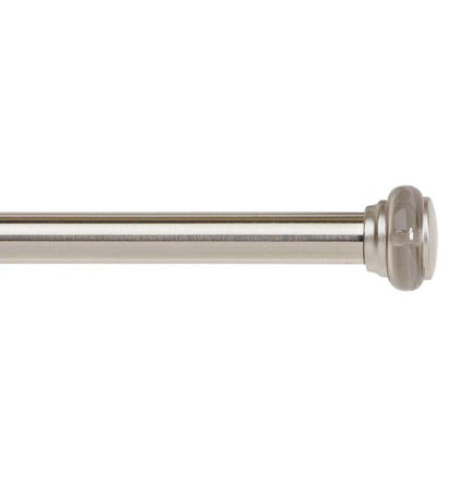 Plow & Hearth Curtain Rods & Hardware Indoor Living Adjustable Steel Titan Imperial Curtain Rods And Matching Accessories