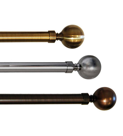 Plow & Hearth Curtain Rods & Hardware Indoor Living Lexington Adjustable Curtain Rod Collection