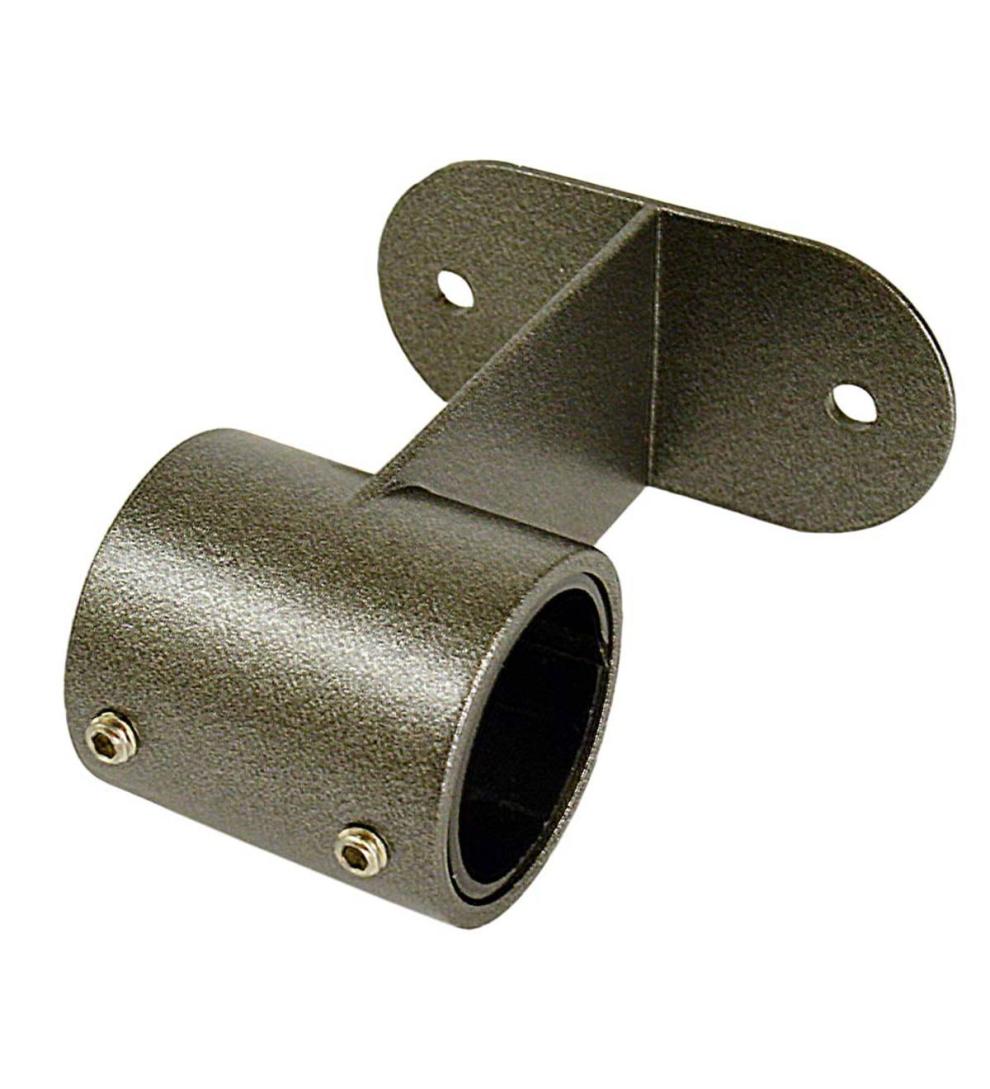 Plow & Hearth Curtain Rods & Hardware Indoor Living Stainless Steel Indoor-Outdoor Spring Tension Curtain Rod Set