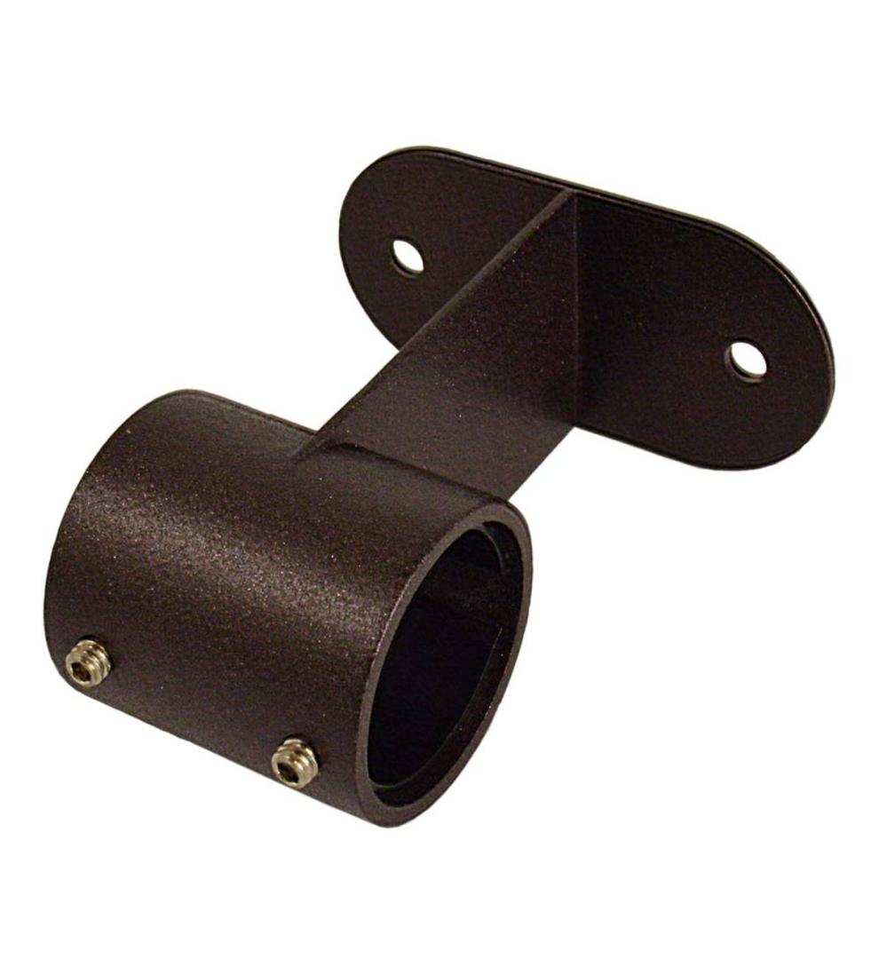 Plow & Hearth Curtain Rods & Hardware Indoor Living Stainless Steel Indoor-Outdoor Spring Tension Curtain Rod Set