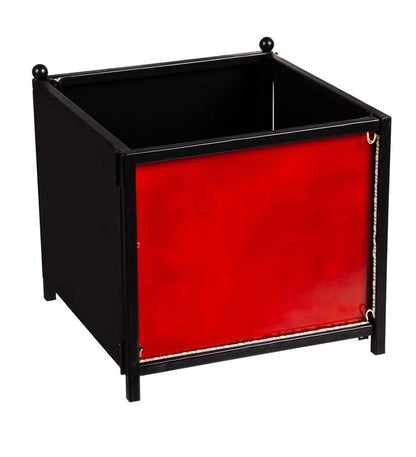 Plow & Hearth Deck & Patio Accents Outdoor Living Battery Operated Led Planter With 4 Interchangeable Laser Cut Panels