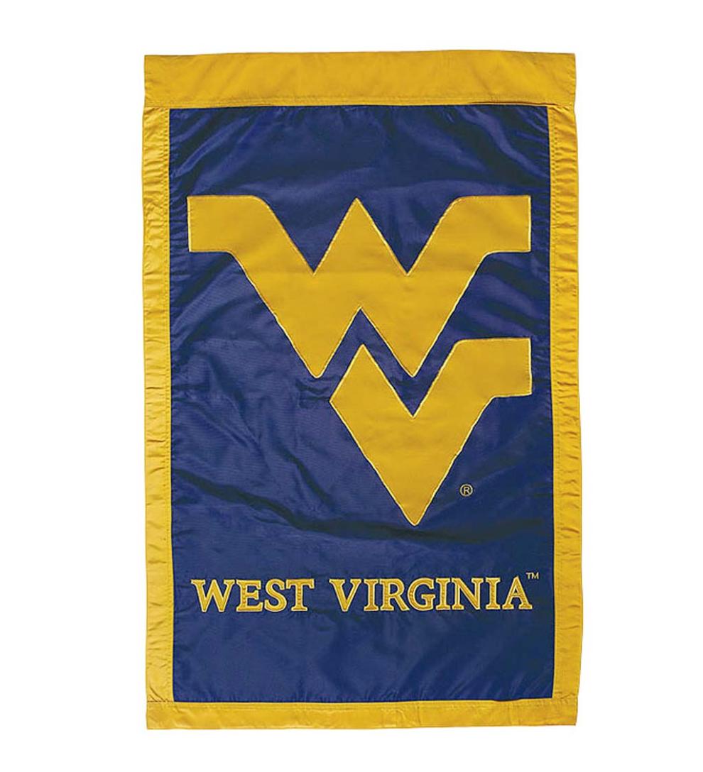 Plow & Hearth Deck & Patio Accents Outdoor Living Double-Sided College Team Pride Applique House Flag - East Carolina Univ