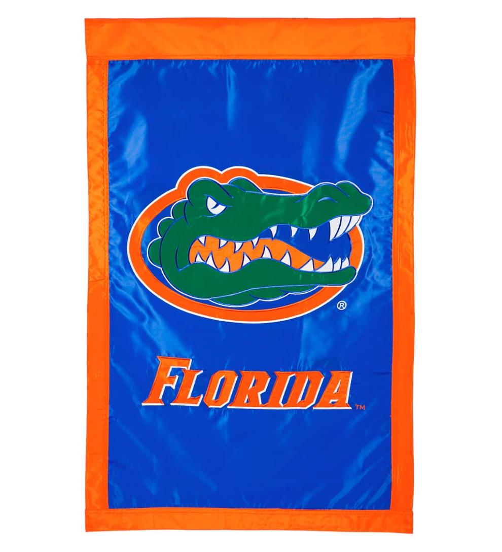 Plow & Hearth Deck & Patio Accents Outdoor Living Double-Sided College Team Pride Applique House Flag - East Carolina Univ