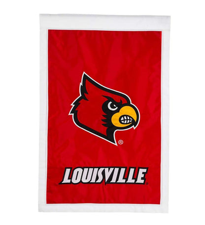 Plow & Hearth Deck & Patio Accents Outdoor Living Double-Sided College Team Pride Applique House Flag - East Carolina Univ