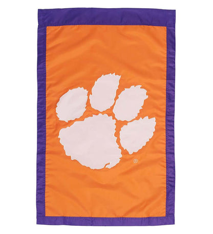 Plow & Hearth Deck & Patio Accents Outdoor Living Double-Sided College Team Pride Applique House Flag - East Carolina Univ