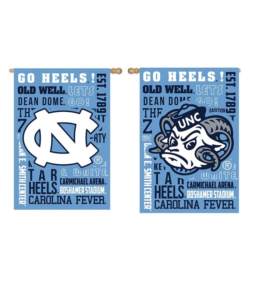 Plow & Hearth Deck & Patio Accents Outdoor Living Double-Sided Fan Rules College Team Pride Sueded House Flag - Univ Of Kentucky