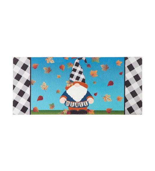 Plow & Hearth Deck & Patio Accents Outdoor Living Fall Gnome Sassafras Switch Mat