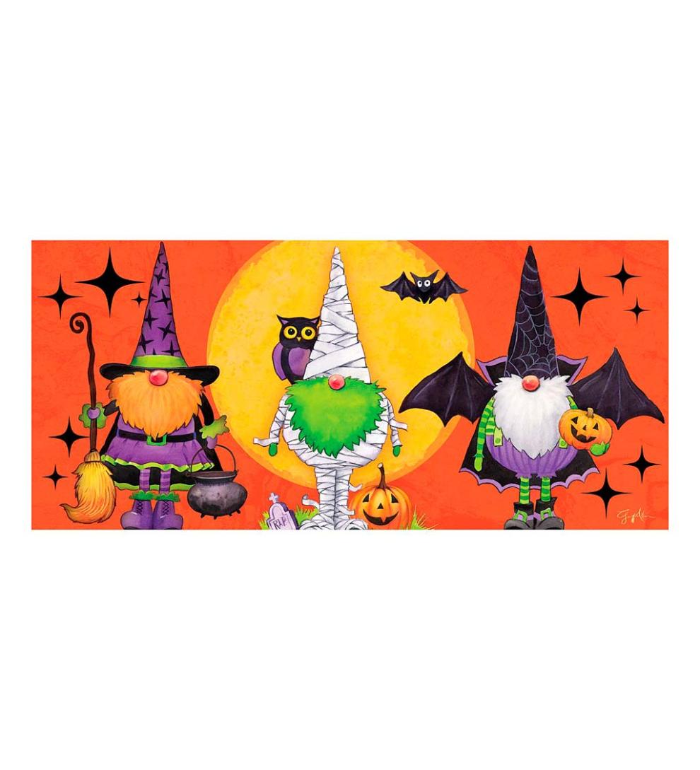 Plow & Hearth Deck & Patio Accents Outdoor Living Gnomes In Costume Sassafras Switch Mat