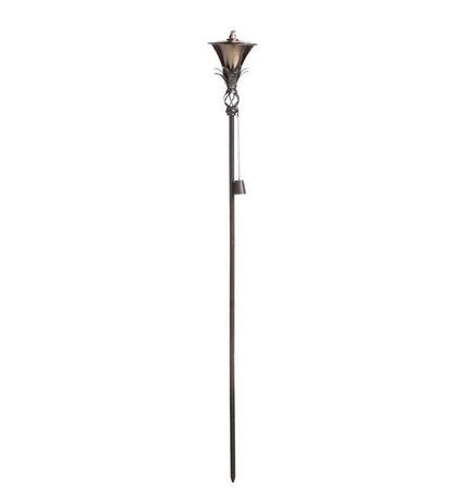 Plow & Hearth Deck & Patio Accents Outdoor Living Steel Garden Torches, Set Of 2 - Copper