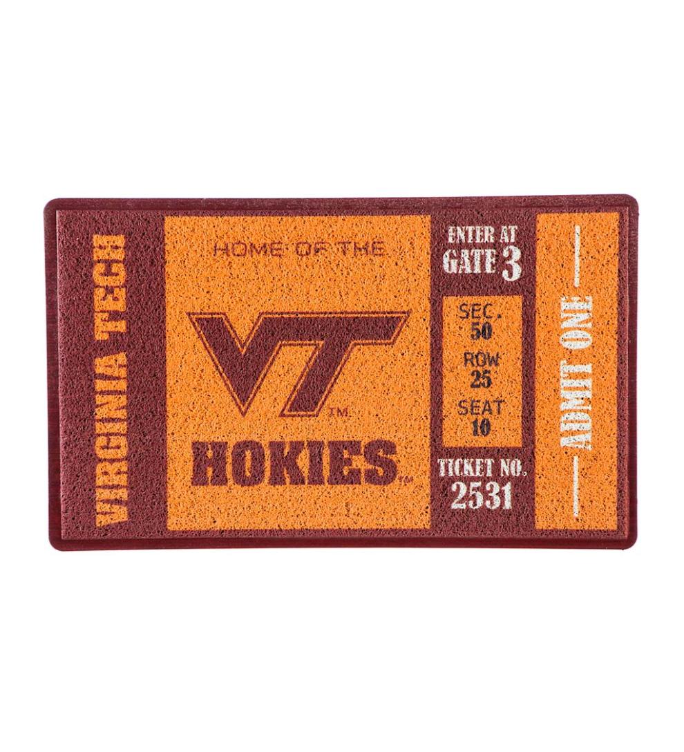 Plow & Hearth Deck & Patio Accents Outdoor Living Team Turf Mat - Blackhawks
