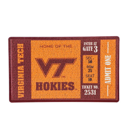 Plow & Hearth Deck & Patio Accents Outdoor Living Team Turf Mat - Blackhawks