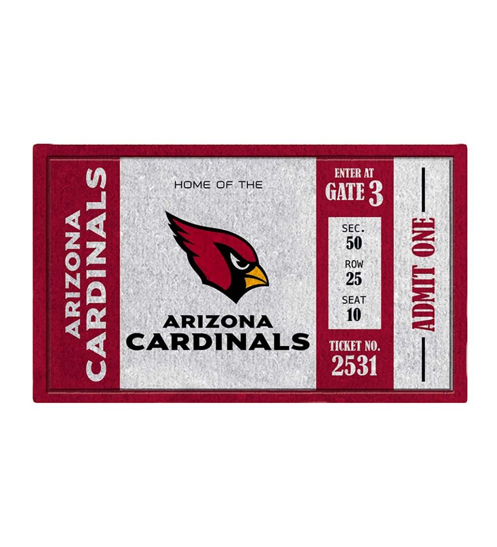 Plow & Hearth Deck & Patio Accents Outdoor Living Team Turf Mat - Blackhawks
