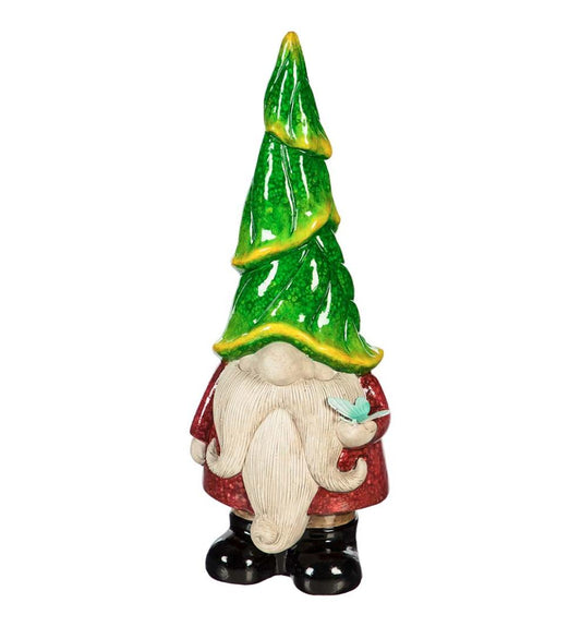 Plow & Hearth Decorative Garden Accents Yard & Garden Ceramic Garden Gnome Statuary