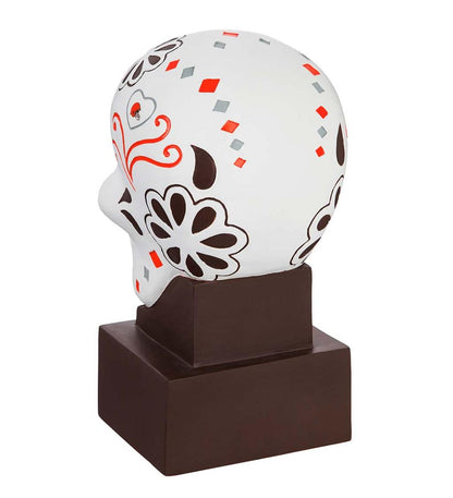 Plow & Hearth Decorative Garden Accents Yard & Garden Cleveland Browns Sugar Skull Statue