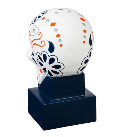 Plow & Hearth Decorative Garden Accents Yard & Garden Denver Broncos Sugar Skull Statue