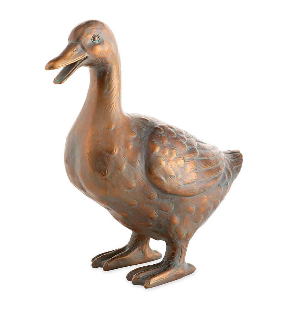 Plow & Hearth Decorative Garden Accents Yard & Garden Duck Family With Mother And Three Babies, Set Of 4