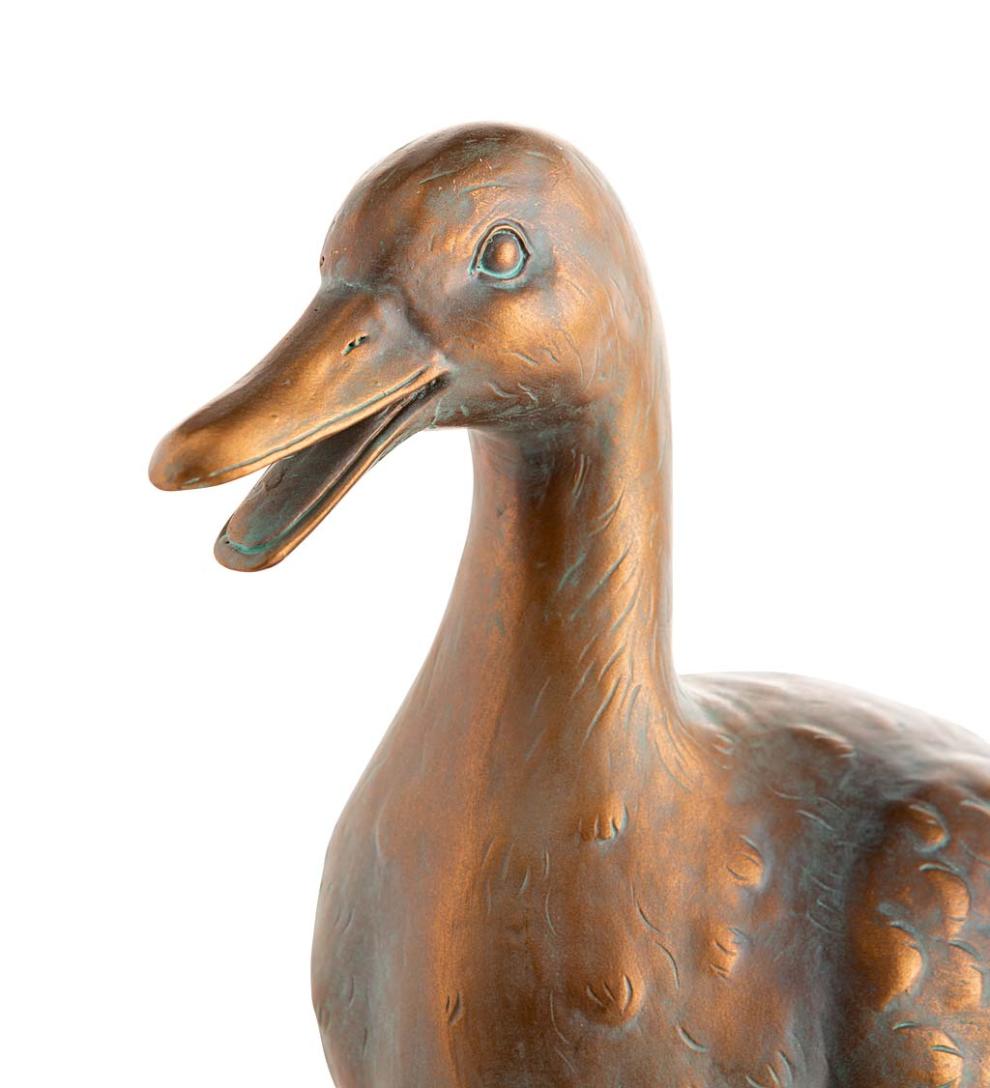 Plow & Hearth Decorative Garden Accents Yard & Garden Duck Family With Mother And Three Babies, Set Of 4