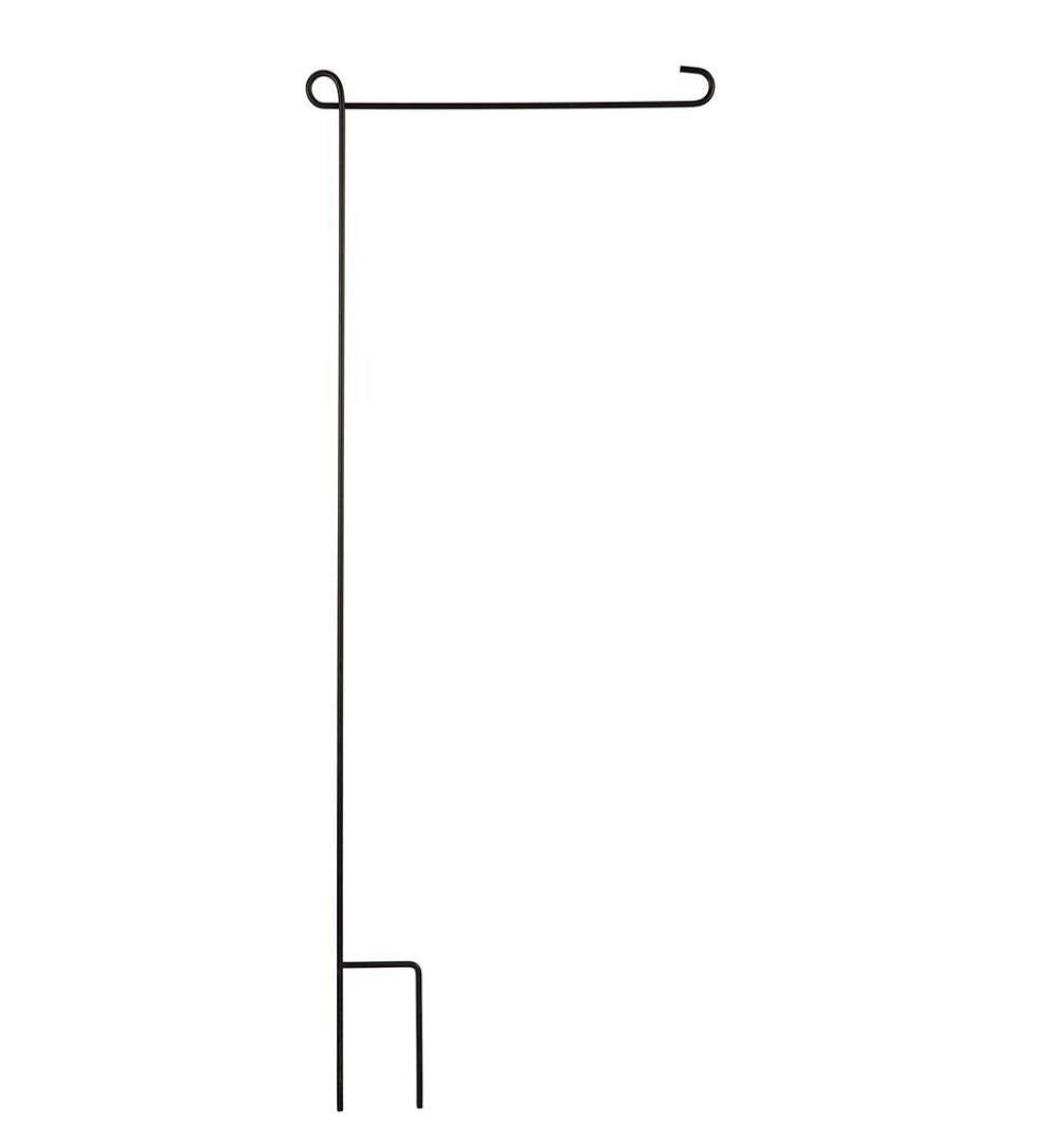 Plow & Hearth Decorative Garden Accents Yard & Garden Garden Flag Stand