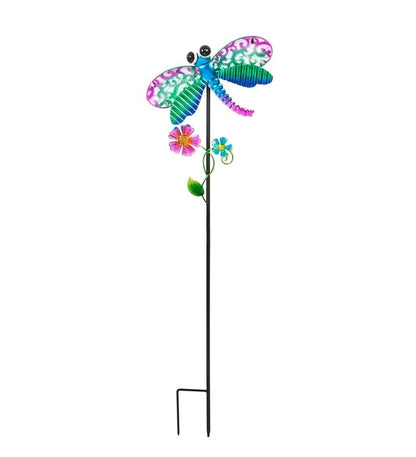Plow & Hearth Decorative Garden Accents Yard & Garden Secret Solar Garden Stake - Bird
