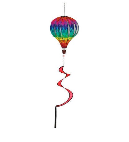 Plow & Hearth Decorative Garden Accents Yard & Garden Spectrum Hot Air Balloon Wind Spinner