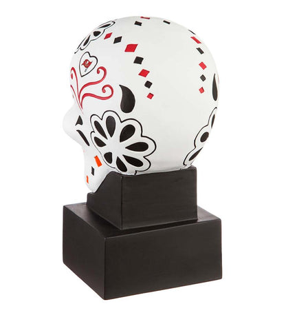Plow & Hearth Decorative Garden Accents Yard & Garden Tampa Bay Buccaneers Sugar Skull Statue