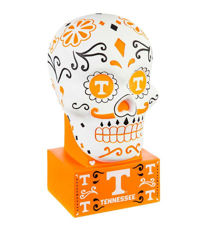 Plow & Hearth Decorative Garden Accents Yard & Garden University Of Tennessee Sugar Skull Statue