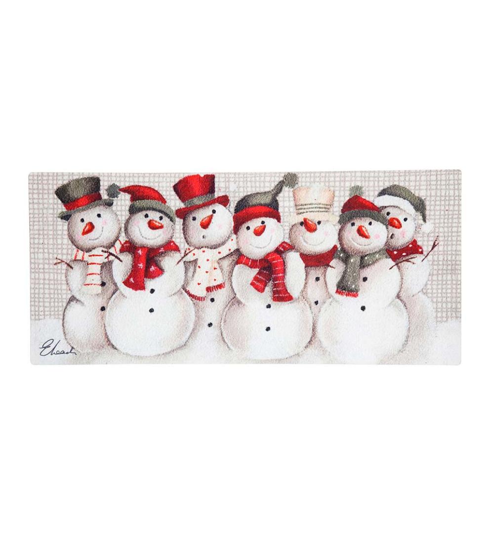 Plow & Hearth Doormats & Boot Trays Outdoor Living Snow Friends Sassafras Switch Mat
